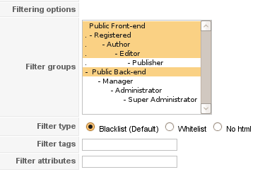 Allow iframe in Joomla 1.5